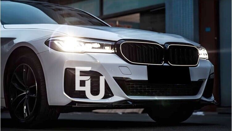 FOR BMW 5 SERIES G30 G31 FACELIFT SPORT KIDNEY LED GRILLE GRILL & LICENCE PLATE