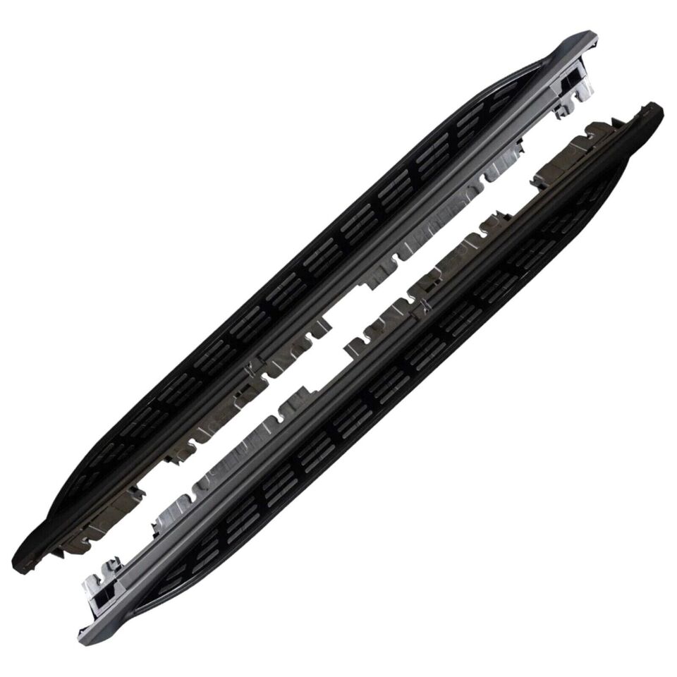 FOR MERCEDES BENZ W167 V167 GLE BLACK SIDE STEPS RUNNING BOARDS 5 DOOR 2018 ON