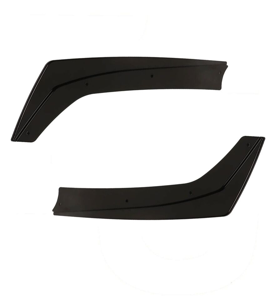 FOR BMW 3 SERIES G20 G80 REAR CORNER CANARD BUMPER DIFFUSER SPLITTER GLOSS BLACK