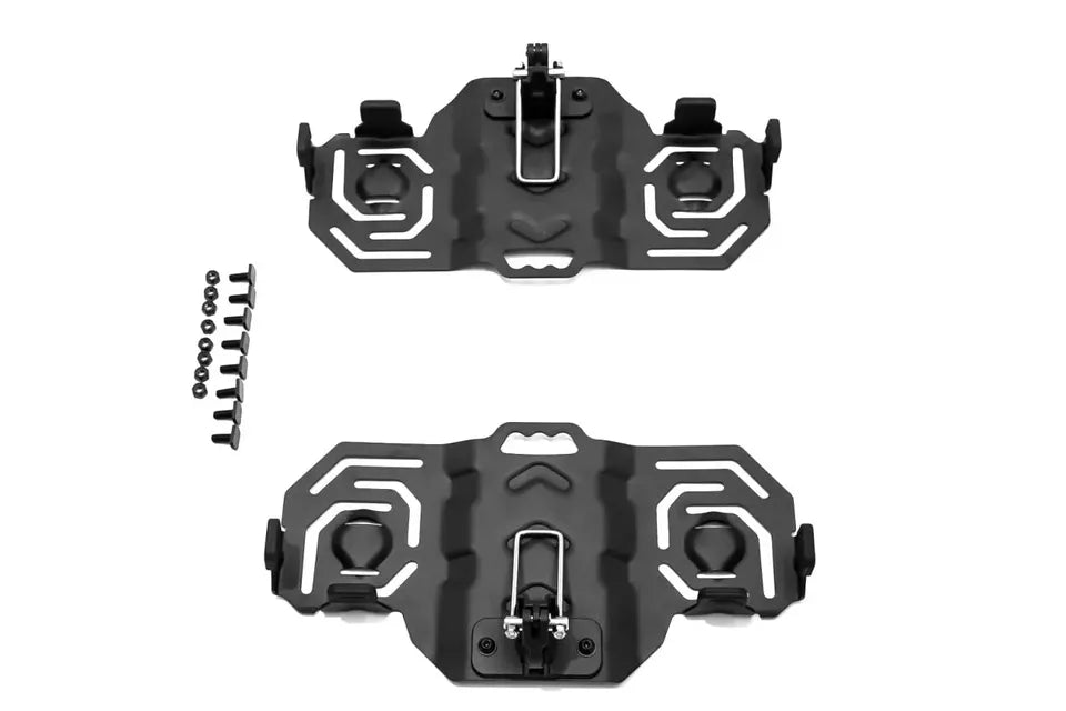 70 LITRE UNIVERSAL TOOL STORAGE CARGO BOX WITH BRAKETS ROOF RAILS RACK 130 CM