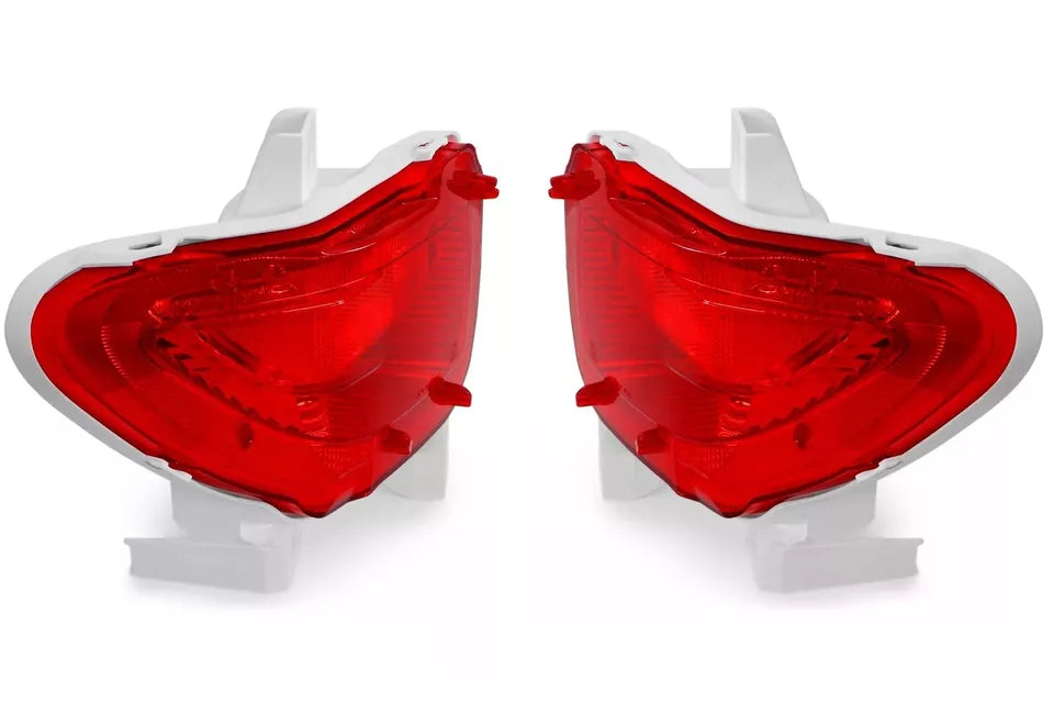 Fits Toyota Rav 4 Pair Rear Outer Lights Reflector Bumper Fog Lamp 2005-2013