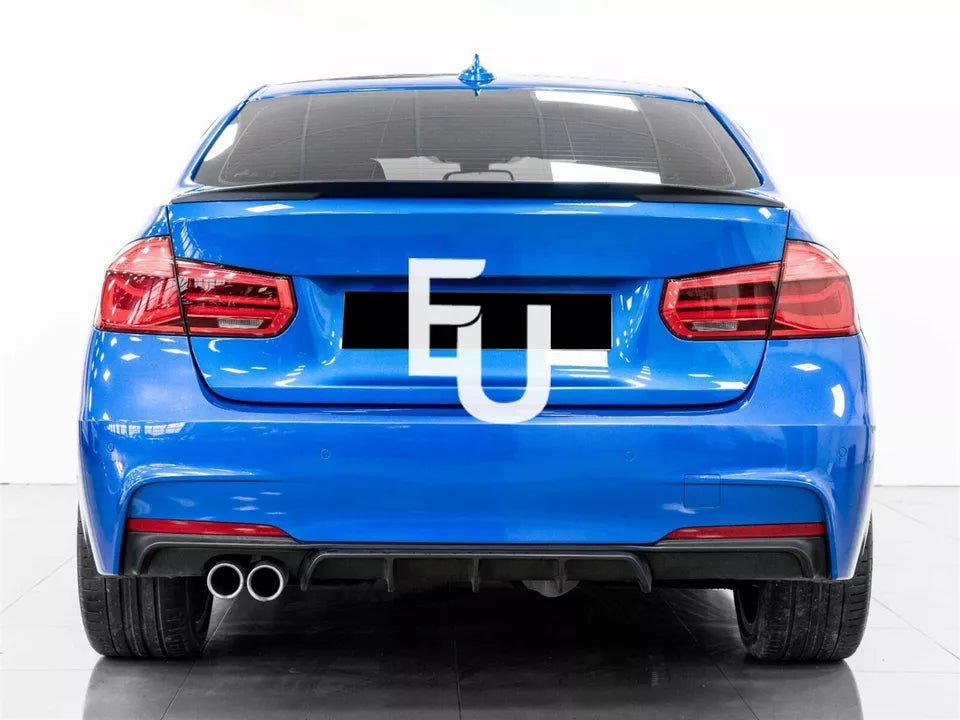 FOR BMW 3 SERIES F30 MP BODYKIT BODY KIT MATTE FRONT SPLITTER REAR DIFFUSER