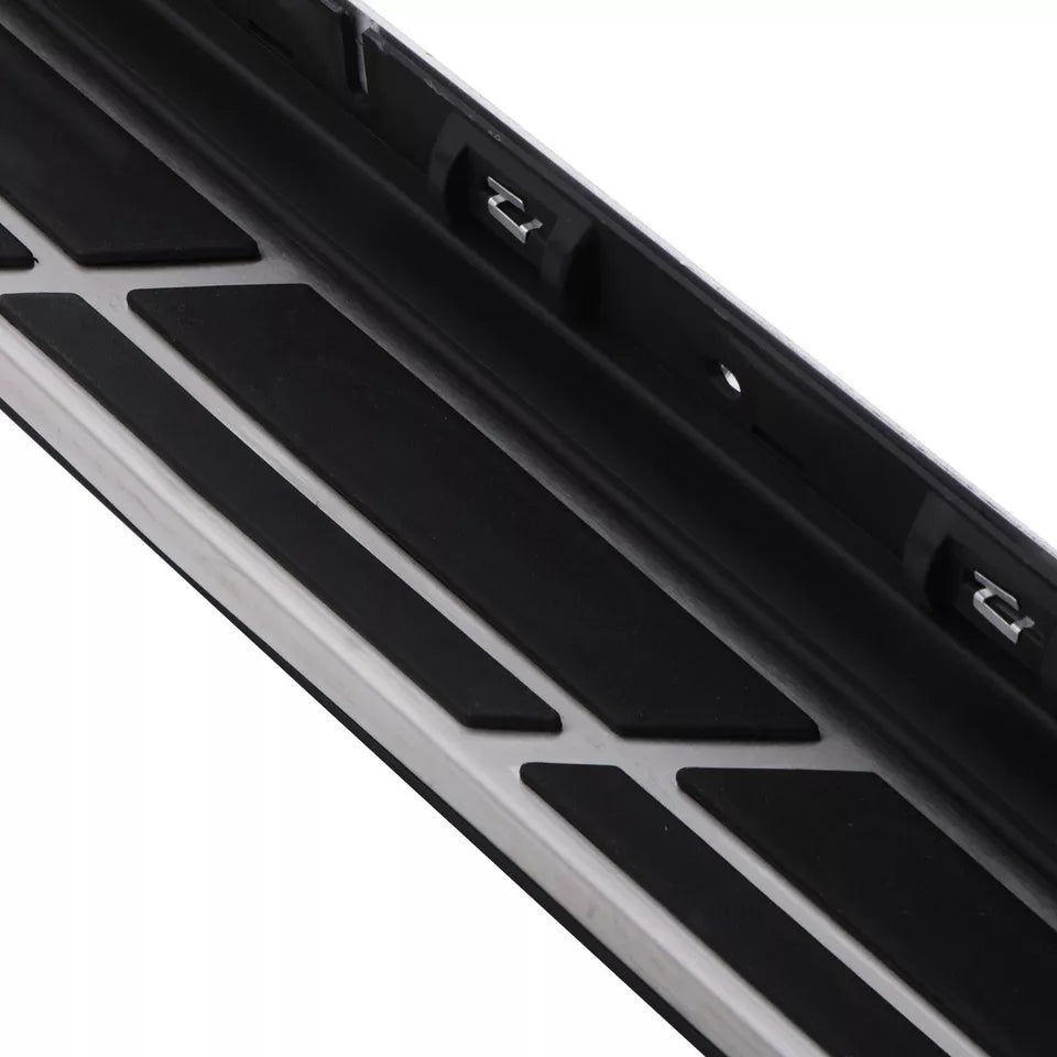 OE STYLE ALUMINIUM RUNNING BOARD SIDE STEPS FOOT RAILS FOR PORSCHE CAYENNE 2018+