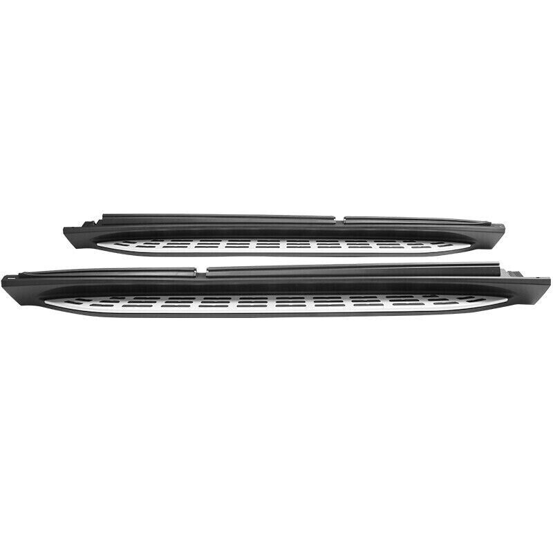 FOR MERCEDES BENZ W167 V167 GLE SILVER SIDE STEPS RUNNING BOARDS 5 DOOR 2018 ON