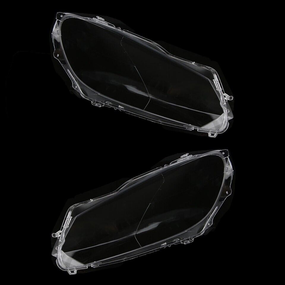 FOR VW GOLF VI GOLF 6 MK6 GTI R 09-12 PAIR HEADLIGHT HEADLAMP CLEAR LENS COVER