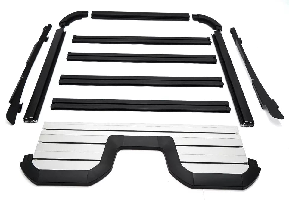 DEFENDER STYLE ROOF PLATFORM RACK RAIL BASKET LUGGAGE FOR MITSUBHISHI L200 16-23