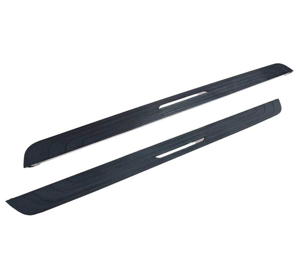 BLACK RUNNING BOARD SIDE STEPS FOOT RAILS FOR RANGE ROVER SPORT L461 2022+