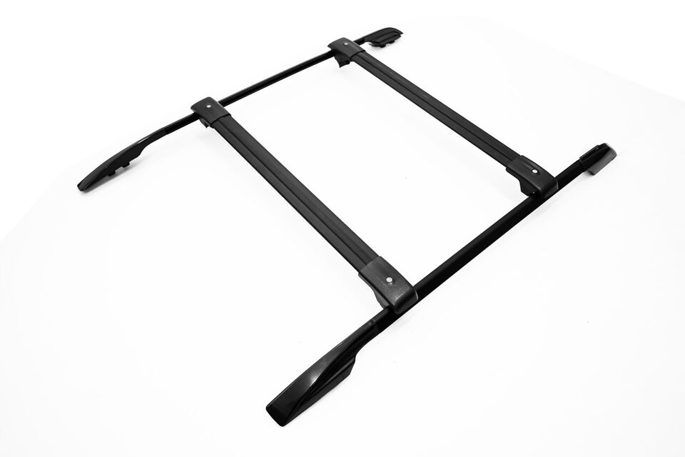 FOR TOYOTA RAV4 2006-2012 ALUMINIUM BLACK ANTI THEFT ROOF RAILS CROSS BARS RACK