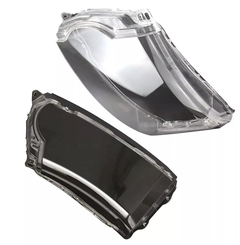 PAIR FOR LAND ROVER DISCOVERY 4 L319 LEFT RIGHT HEAD LIGHT LENS COVER LAMP 14-16