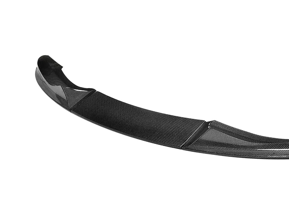 FOR BMW X5 F15 M SPORT FRONT BUMPER SPLITTER LIP SPOILER CARBON FIBER LOOK 13-18