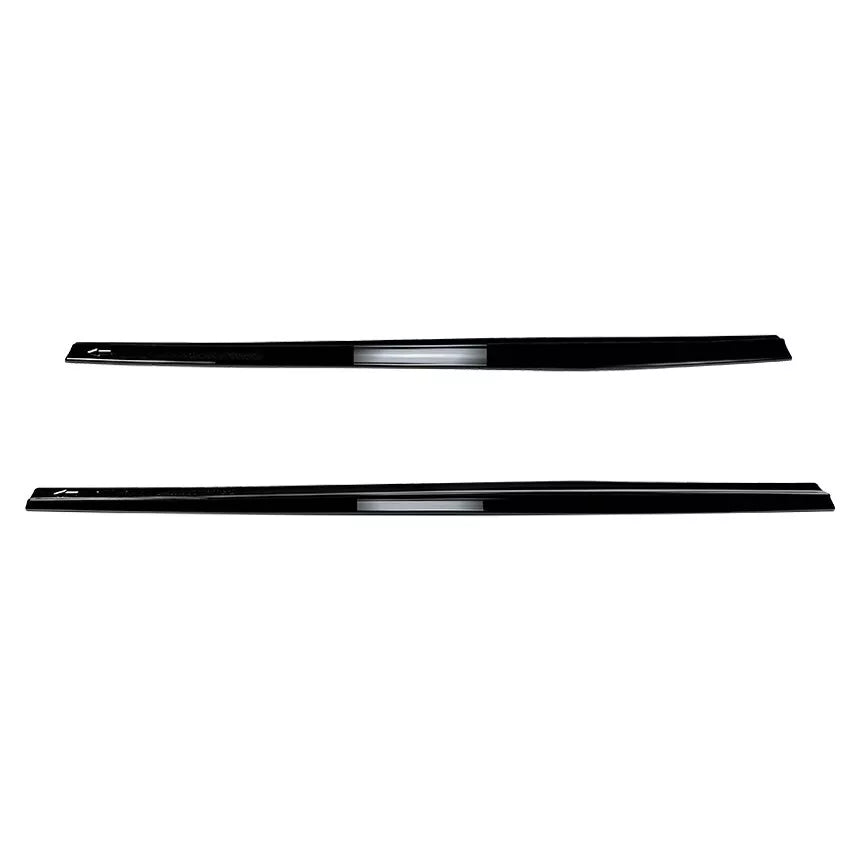 FOR MERCEDES A CLASS W176 CLA C117 SIDE SKIRT HATCHBACK AMG LINE EXTENSION BLADE