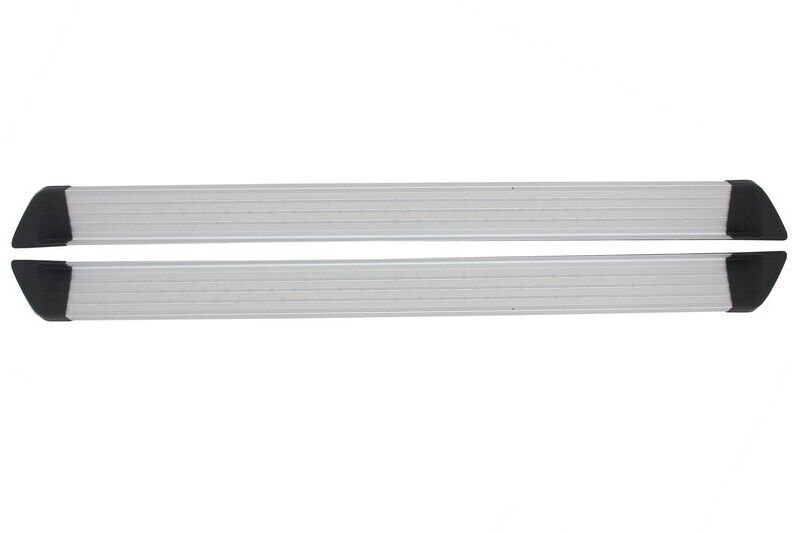 FOR NISSAN X-TRAIL T31 MK2 SIDE STEPS RUNNING BOARDS STEEL BASIC 2007-2013