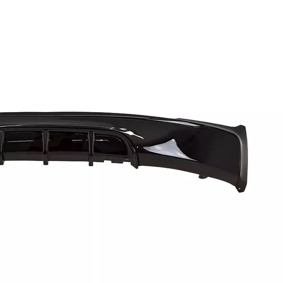 MP STYLE REAR BUMPER DIFFUSER LIP SINGLE OUTLET FOR BMW 2 SERIES F22 F23 14-21