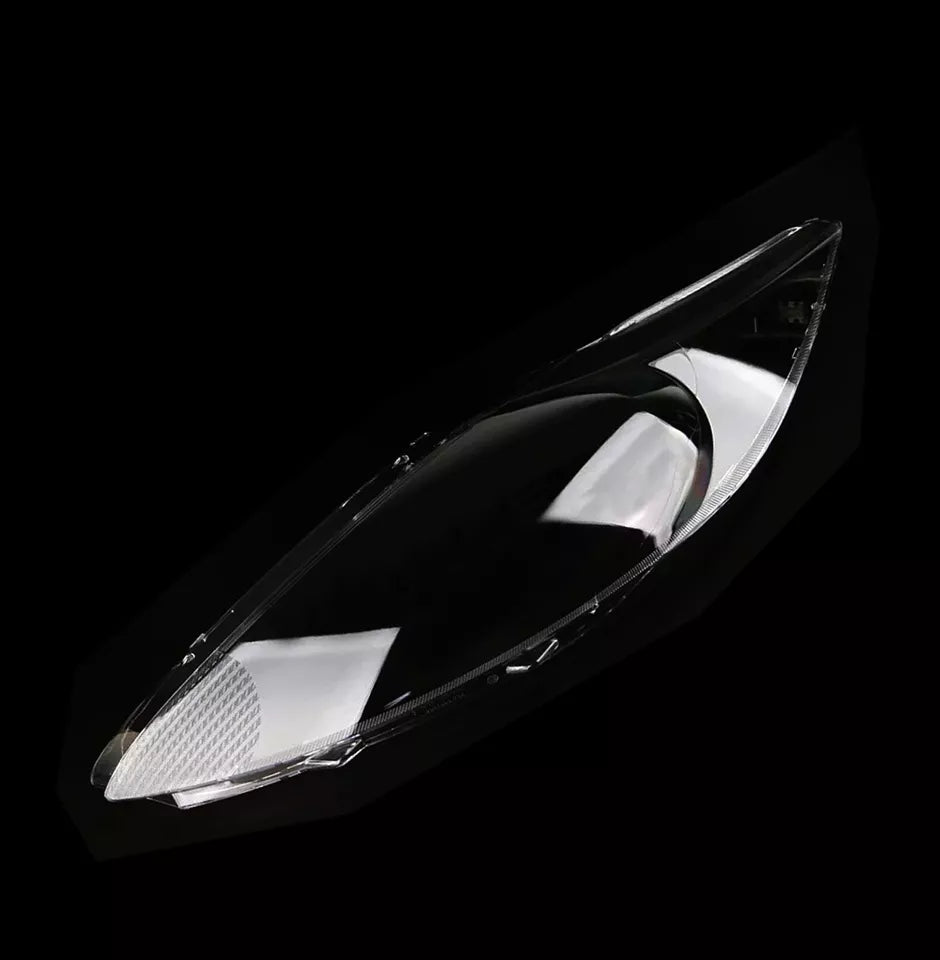 FOR FORD FIESTA MK6 2009-11 FRONT HEADLIGHT LAMP LENS COVER LEFT PASSENGER SIDE