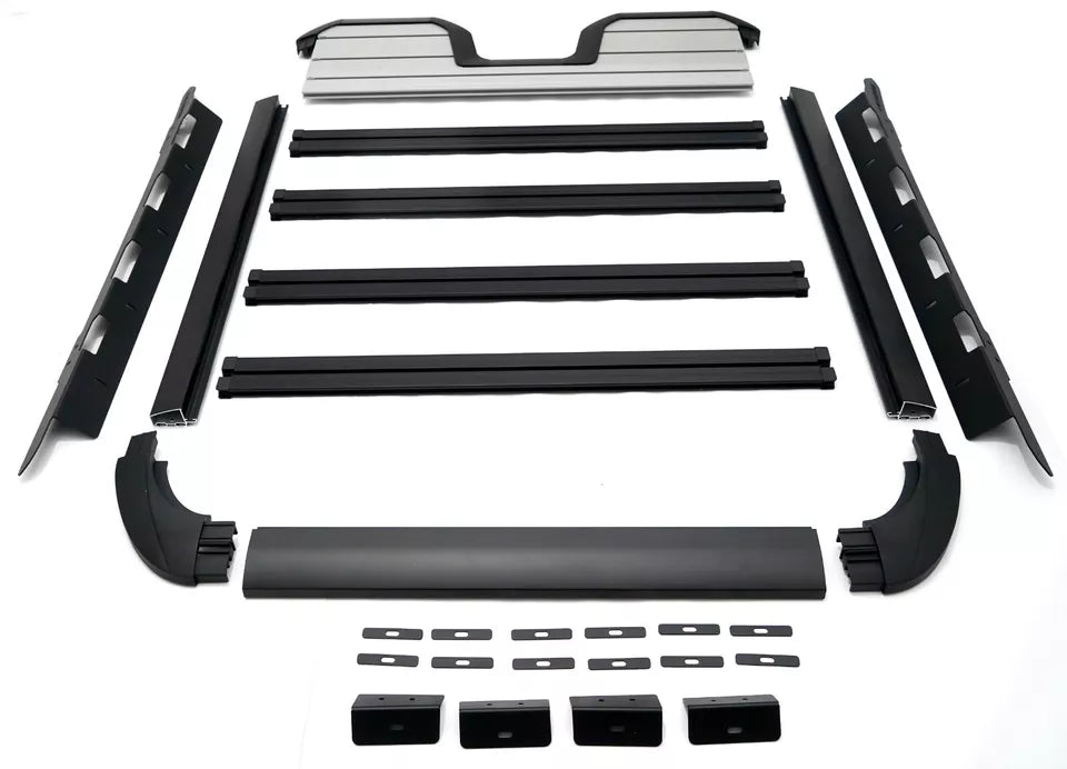 DEFENDER STYLE ROOF PLATFORM RACK RAIL BASKET LUGGAGE FOR VW AMAROK 2011-2022
