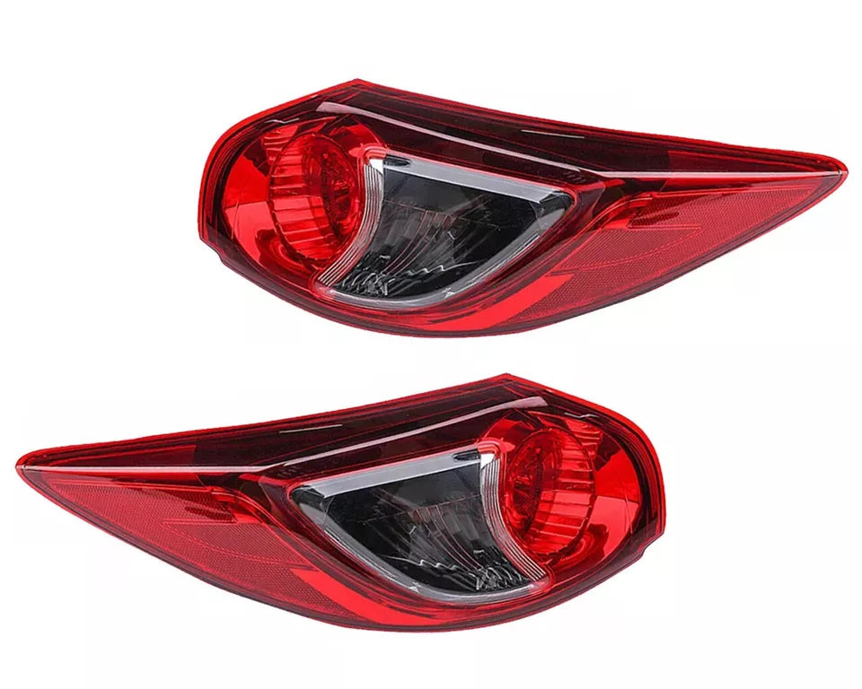Mazda CX-5 SUV 2012–2015 Outer Rear Tail Light Lamp Assembly Pair (LH & RH)