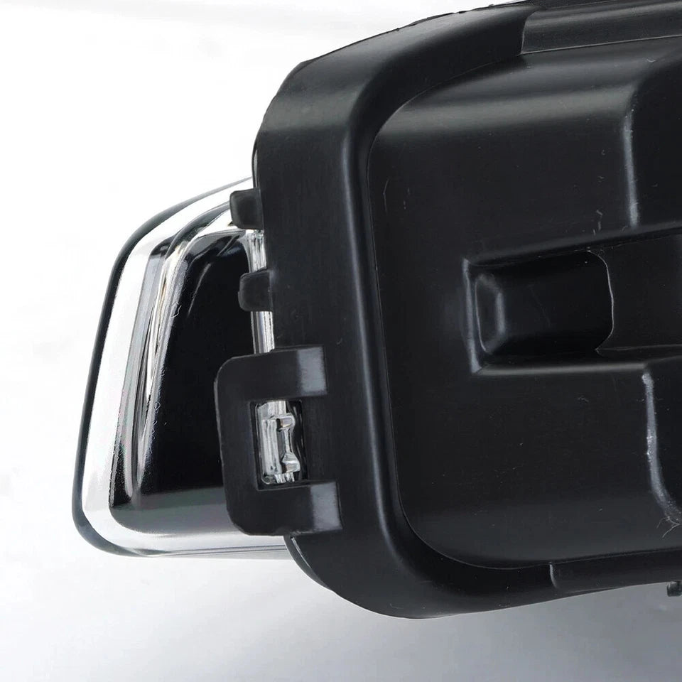 PAIR LED FRONT FOG LIGHT LAMP BLACK FIT FOR RANGE ROVER EVOQUE L538 2011-2015 UK