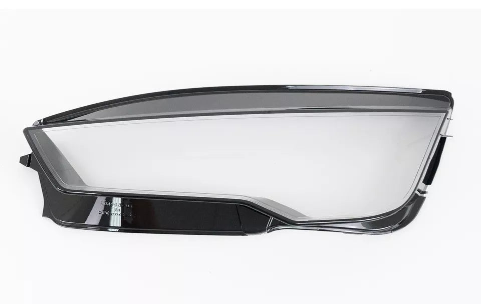 FOR AUDI A7 LEFT PASSENGER SIDE FRONT HEADLIGHT HEADLAMP LENS COVER 2015-2018