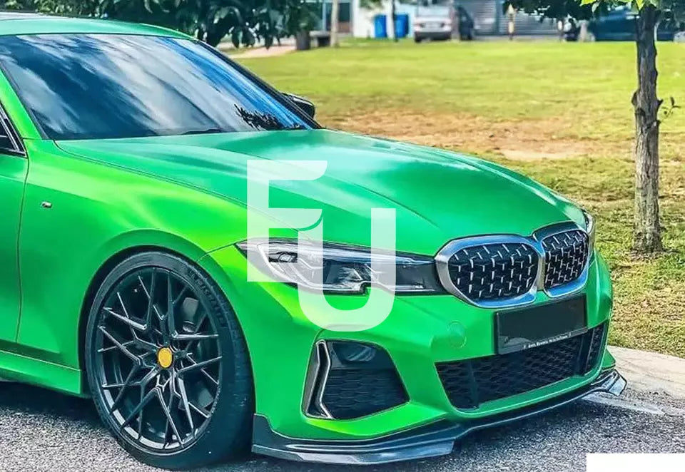 BMW 3 SERIES G20 G21 M SPORT M PERFORMENCE FRONT SPLITTER LIP CARBON LOOK OEM