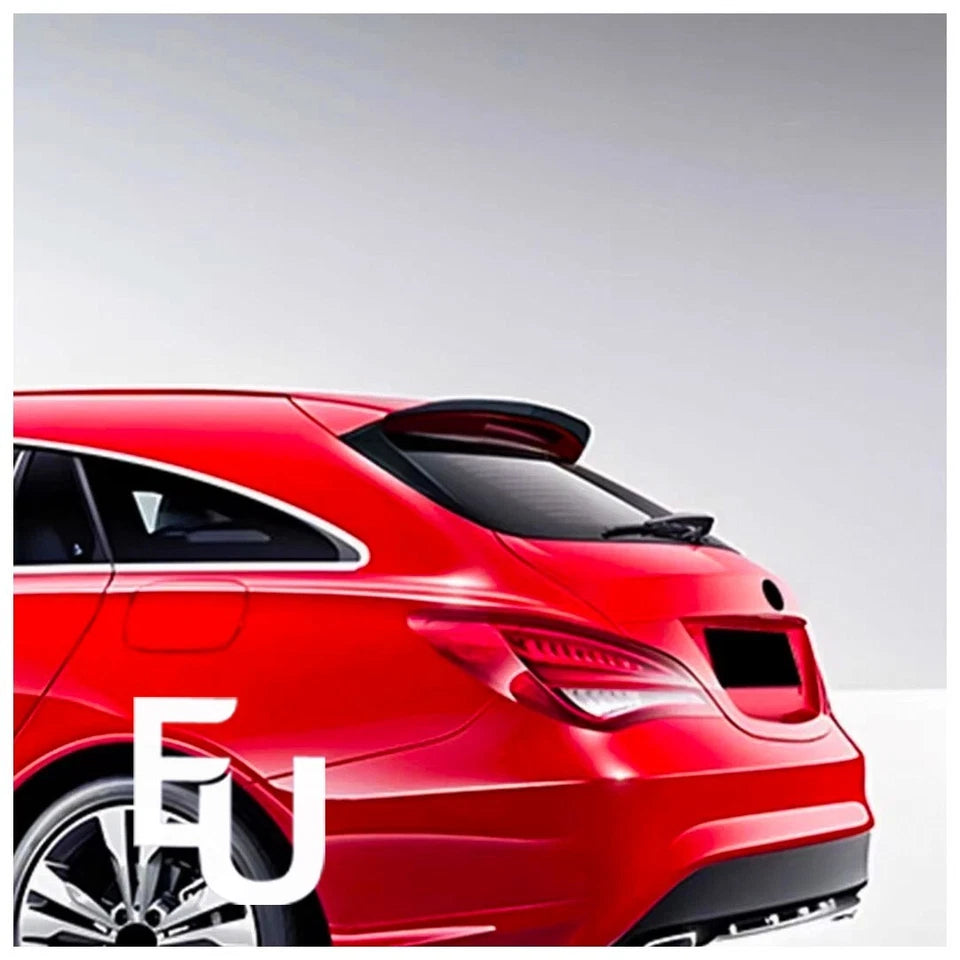 MERCEDES CLA X117 SHOOTING BRAKE GLOSS BLACK REAR ROOF SPOILER LIP WING1 13-19