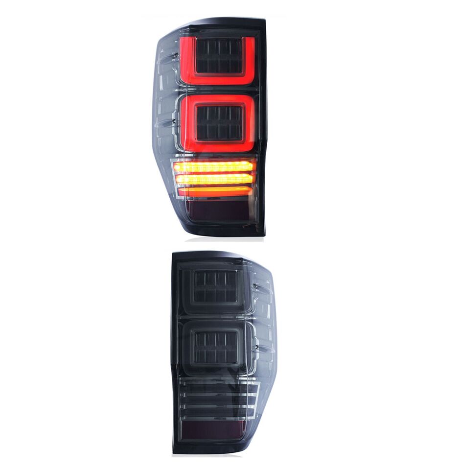 L+R PAIR LED TAIL LIGHTS FOR FORD RANGER T6 T7 T8 W/SEQUENTIAL SIGNAL 2012-2021