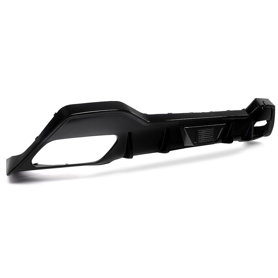 REAR DIFFUSER WITH LED LIGHT FOR BMW 8 SERIES G14 G15 M SPORT GLOSS BLACK 2019+
