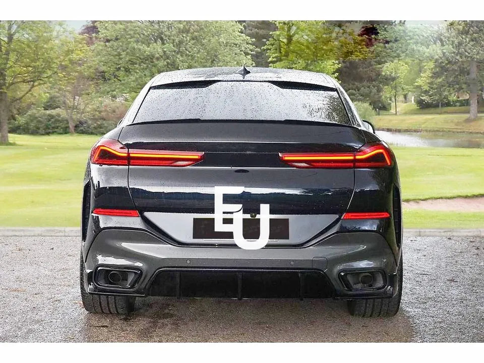 FOR BMW X6 G06 AERO BODYKIT BODY KIT FRONT SPLITTER LIP REAR DIFFUSER SKIRT