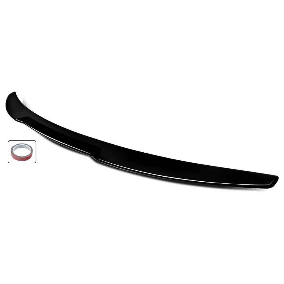 FOR AUDI 'RS3 LOOK' A3 S3 RS3 8V SALOON GLOSS BLACK M4 STYLE BOOT SPOILER 13-20