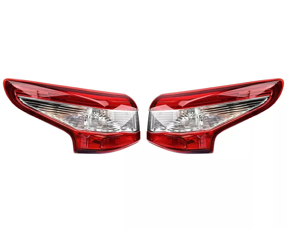 2X LEFT & RIGHT FOR NISSAN QASHQAI J11 OUTER WING REAR TAIL LIGHT LAMP 2013-2016
