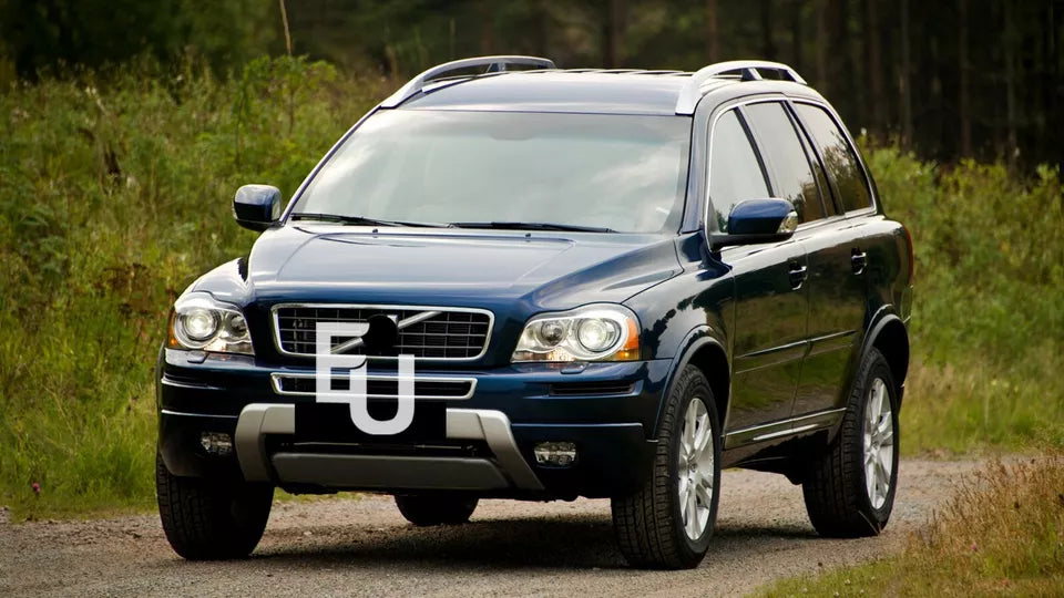 FOR VOLVO XC90 MK1 FRONT HEADLIGHT LAMP LENS COVER LEFT RIGHT SIDE PAIR 04-2013