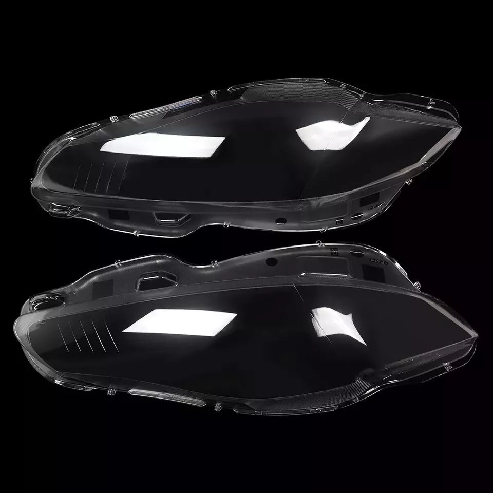 LEFT RIGHT SIDE PAIR HEADLIGHT LENS COVER LAMP FOR JAGUAR XJ XJL 2010-2019