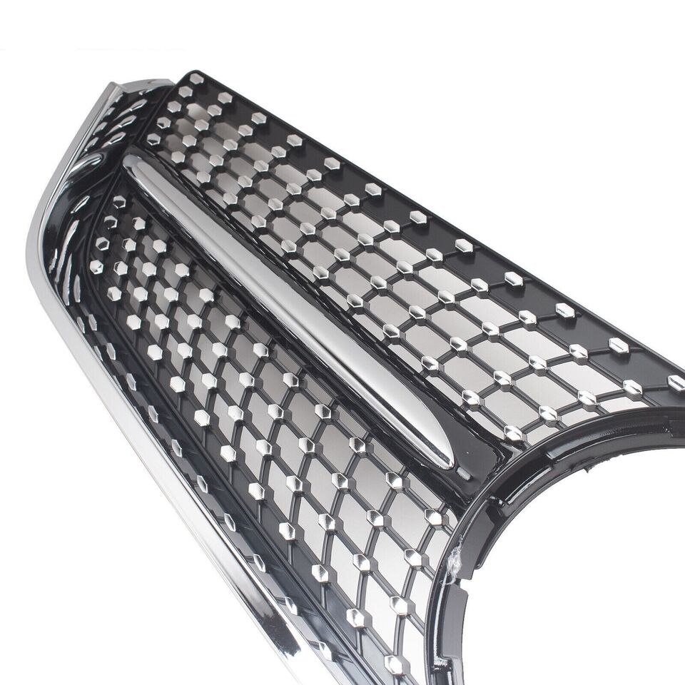 FRONT GRILLE GRILL FOR MERCEDES E CLASS W207 C207 A207 COUPE 9-13 DIAMOND CHROME