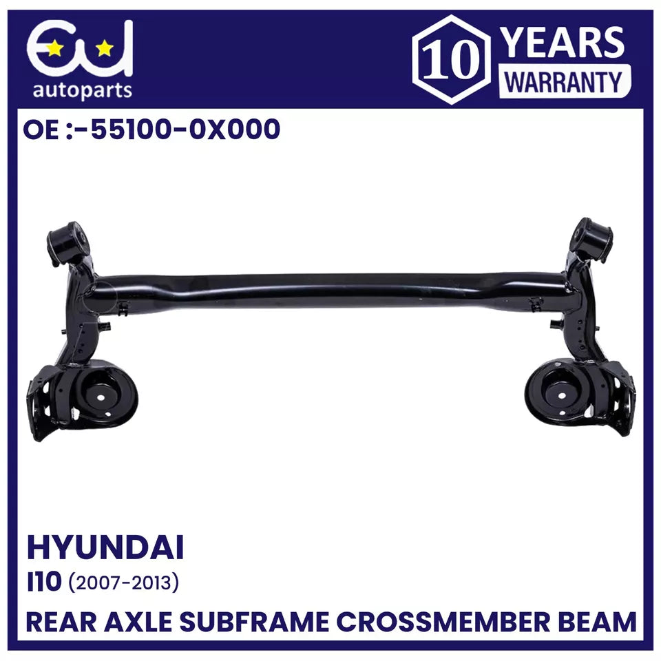 REAR AXLE SUBFRAME CROSSMEMBER BEAM FOR HYUNDAI I10 2007-2013 55100-0X000