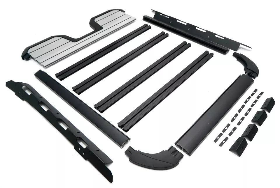 DEFENDER STYLE ROOF PLATFORM RACK RAIL BASKET LUGGAGE FOR VW AMAROK 2011-2022