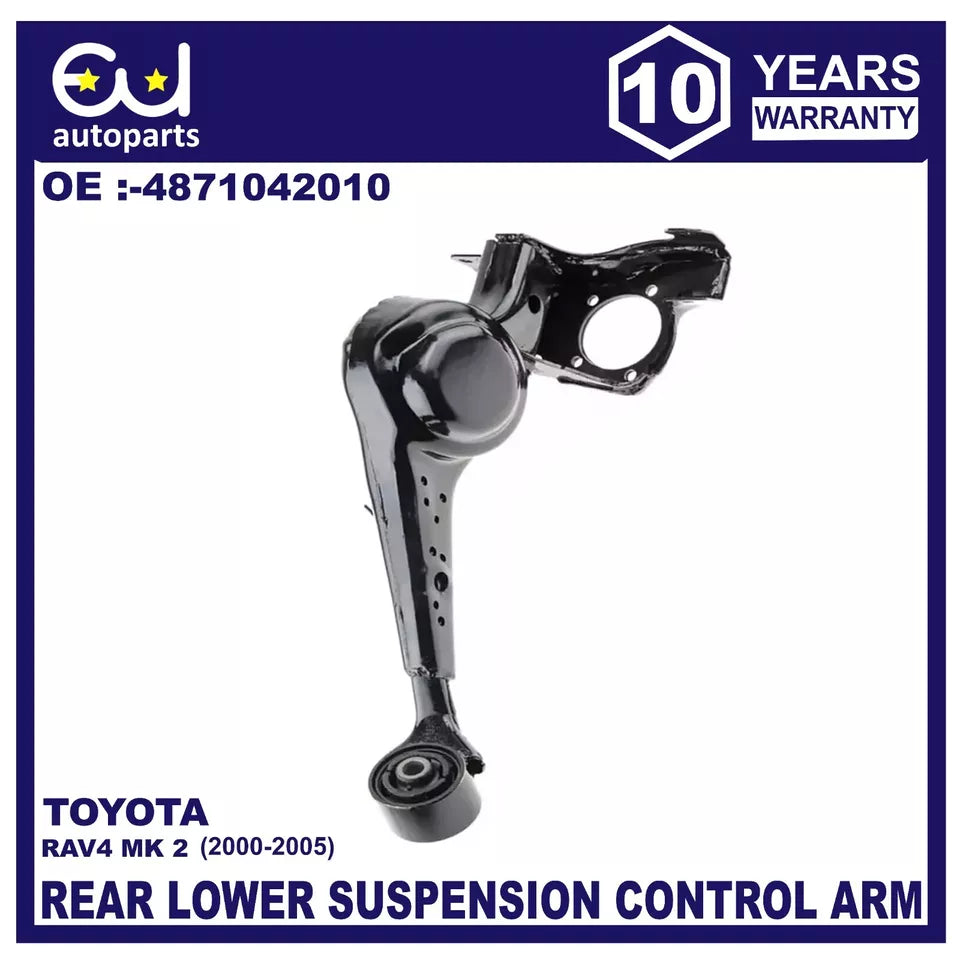 REAR LOWER RIGHT SUSPENSION TRAILING CONTROL ARM FOR TOYOTA RAV4 _A2_ MK2 00-05
