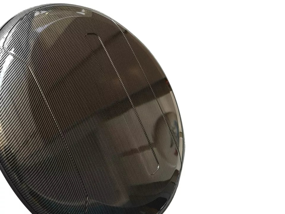 CARBON LOOK SPARE WHEEL COVER FOR LAND ROVER DEFENDER 90 110 L663 OE STYLE 2020+