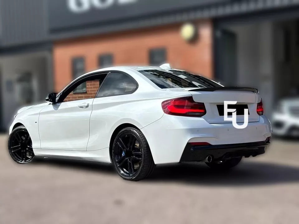 FOR BMW 2 SERIES F22 F23 MP STYLE BODYKIT BODY KIT FRONT SPLITTER REAR DIFFUSER GLOSS BLACK