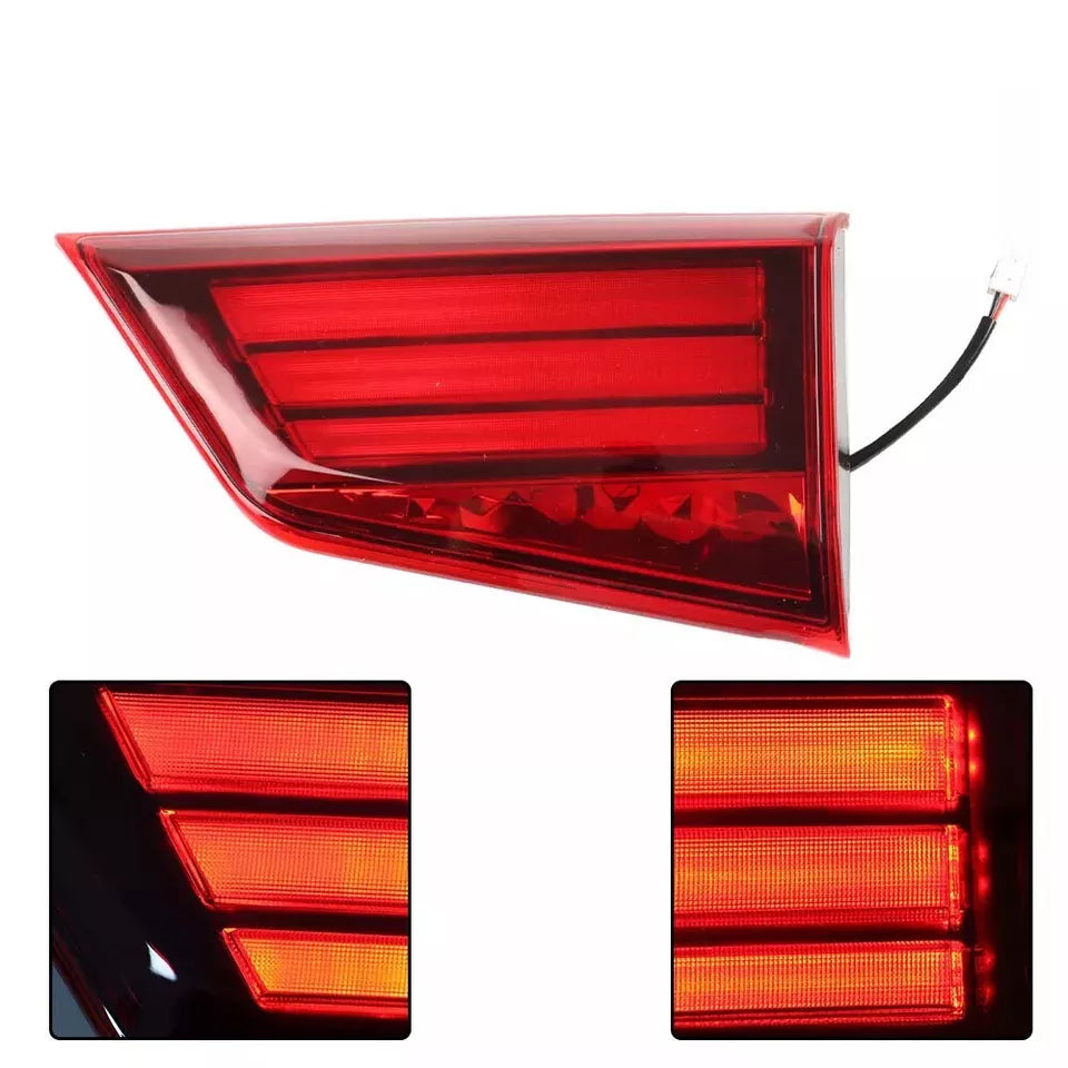 LEFT & RIGHT INNER REAR TAIL LIGHT BRAKE LAMP PAIR FOR MITSUBISHI OUTLANDER MK3