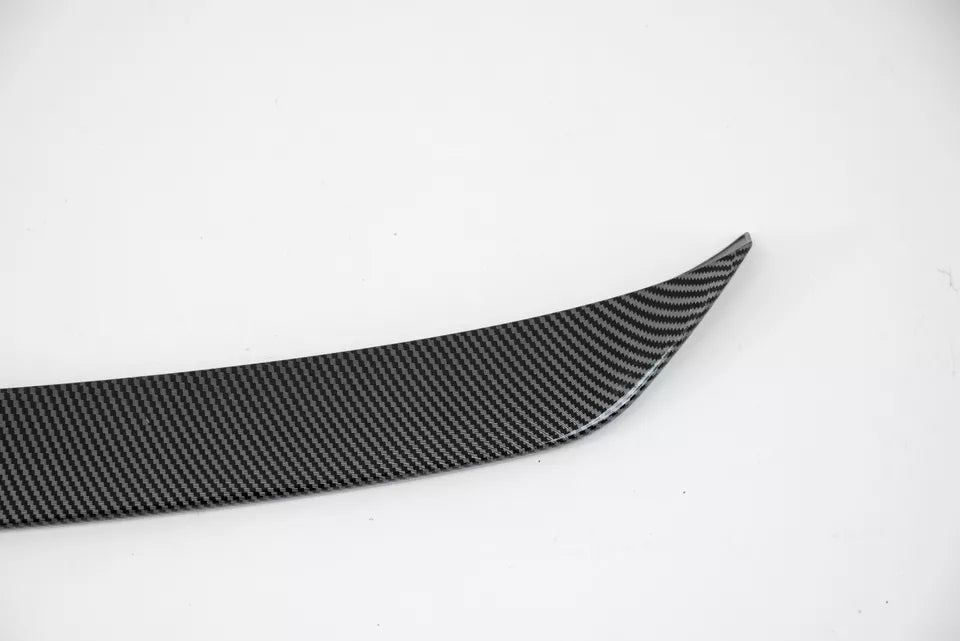REAR TRUNK BOOT SPOILER LIP CS STYLE FOR BMW 5 SERIES G30 M5 F90 16+ CARBON LOOK