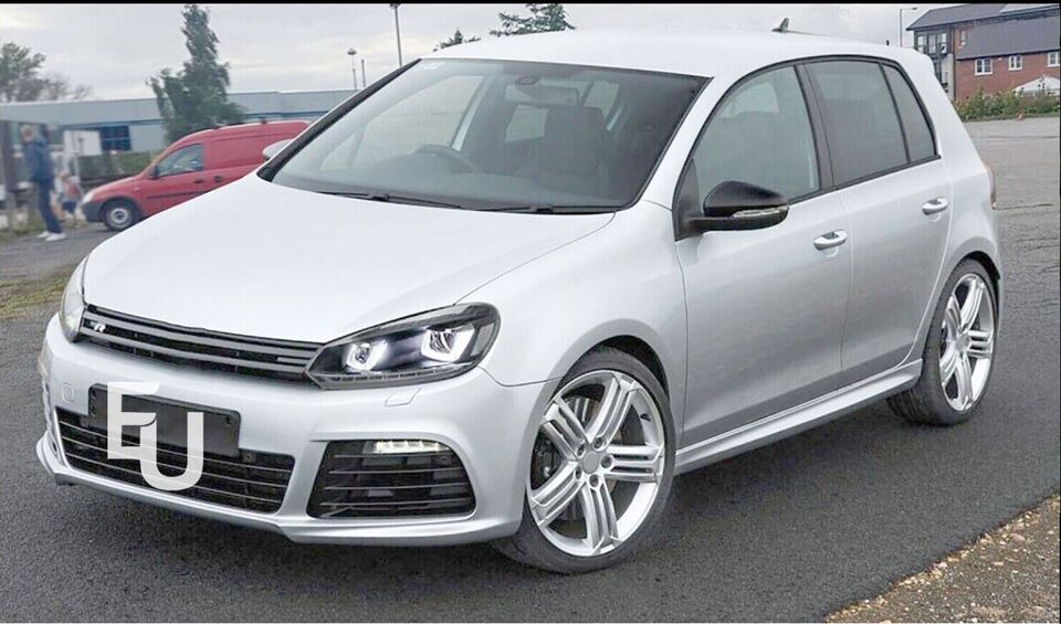 DYNAMIC SEQUENTIAL LED PROJECTOR HEADLIGHTS LAMP FOR VW GOLF 6 MK6 2008-2013