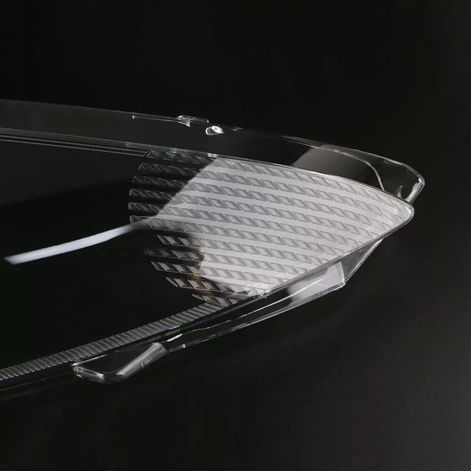 FOR FORD FIESTA MK6 2009-11 FRONT HEADLIGHT LAMP LENS COVER LEFT PASSENGER SIDE