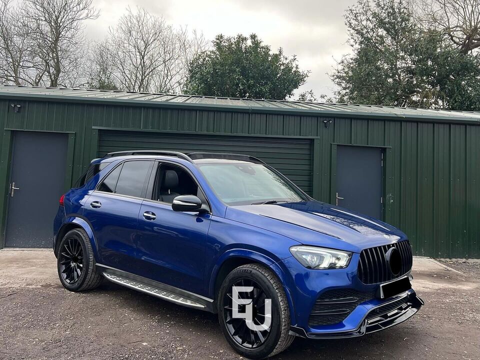 FOR MERCEDES GLE CLASS GLE43 AMG LINE W167 C167 FRONT LIP SPLITTER SPOILER GLOSS