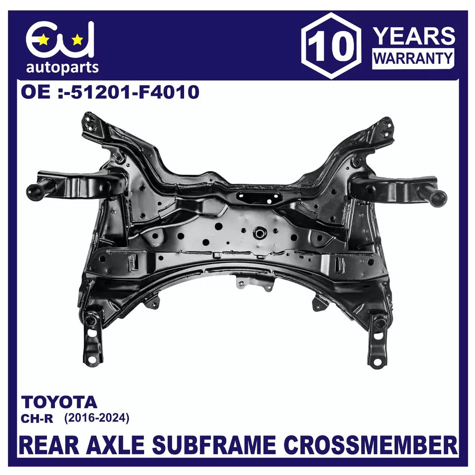 FRONT AXLE SUBFRAME CROSSMEMBER ENGINE CARRIER FOR TOYOTA C-HR X1 16+ 51201F4010