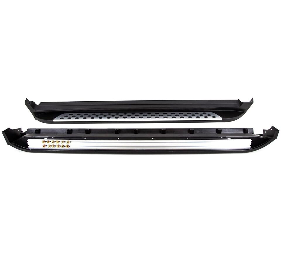 ALUMINIUM RUNNING BOARDS SIDE STEPS RAILS PAIR FOR NISSAN X TRAIL T32 2014-2020