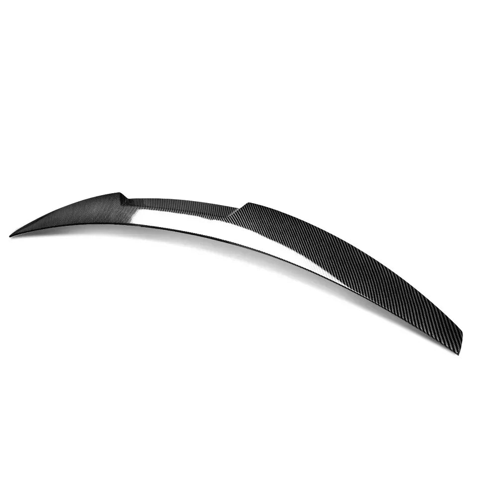 Carbon Look Rear Boot Trunk Spoiler Lip For BMW 4 Series G22 G82 2020+ M4 Style
