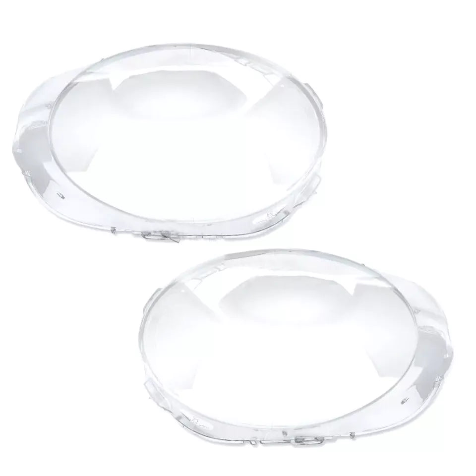FOR BMW MINI F56 3 DOOR COOPER 11-15 PAIR LEFT RIGHT HEADLIGHT LENS CLEAR COVER