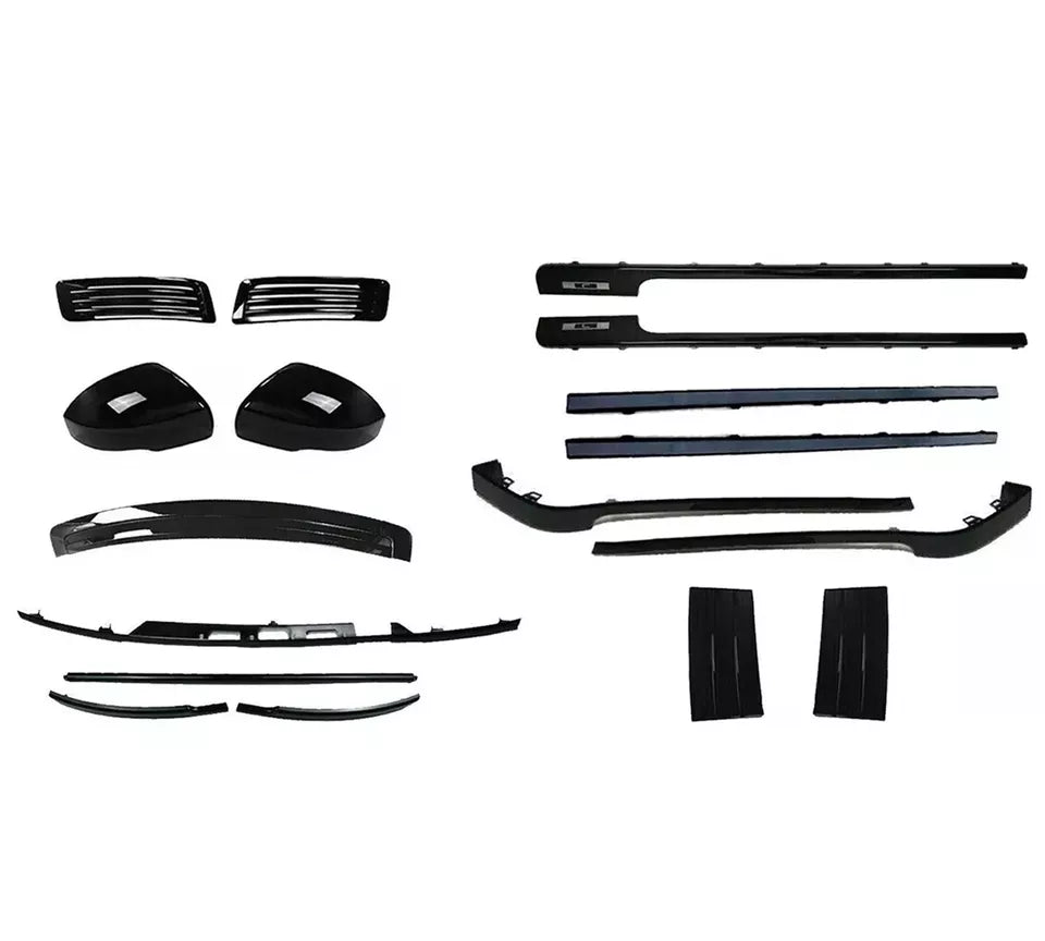 FOR RANGE ROVER VOGUE L405 13-17 LWB BLACK EDITION BLACK BODY KIT TRIMS VENTS