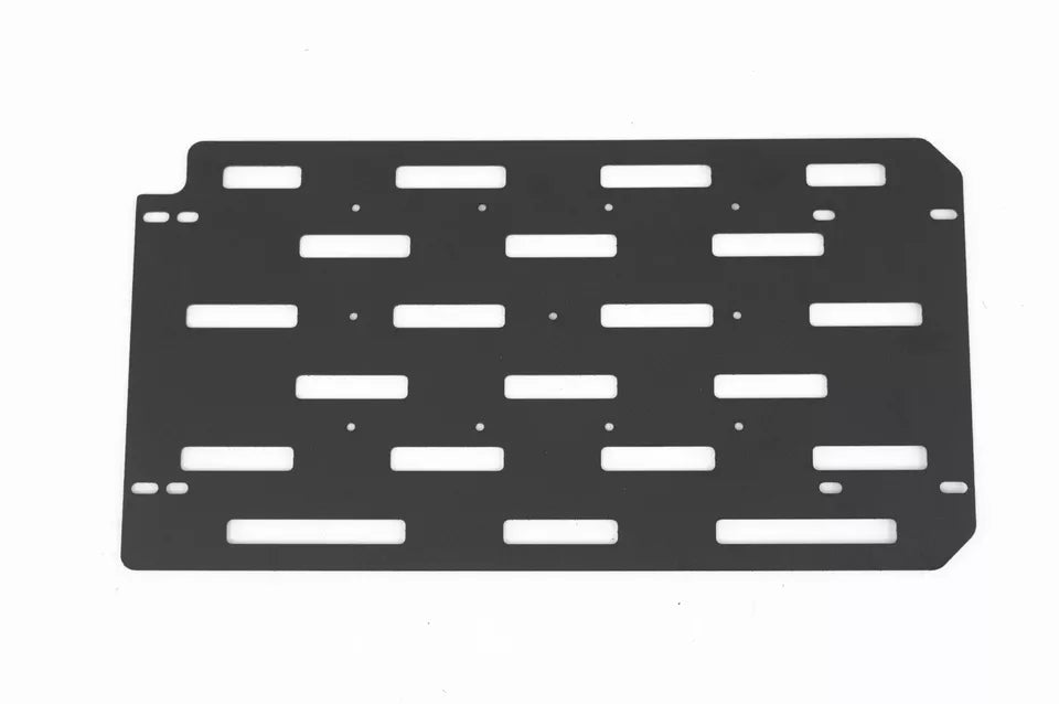 FOR CARGO TOOL STORAGE BOX INSIDE STEEL PLATE ROOF PLATFORM RACK RAILS BAR BLACK