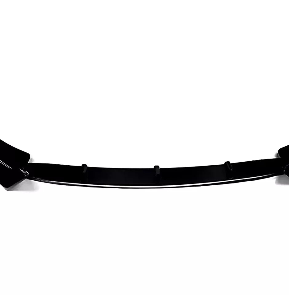FRONT LIP SPLITTER SPOILER  FOR BMW X5M F85 X6M F86 M SPORT GLOSS BLACK 2014-19