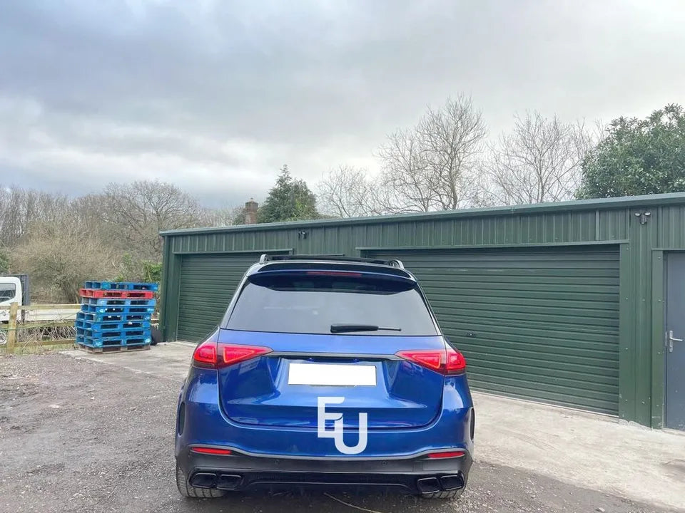 REAR DIFFUSER & BLACK TAILPIPEPS FOR MERCEDES GLE ML V167 W167 GLE63 STYLE 2019+